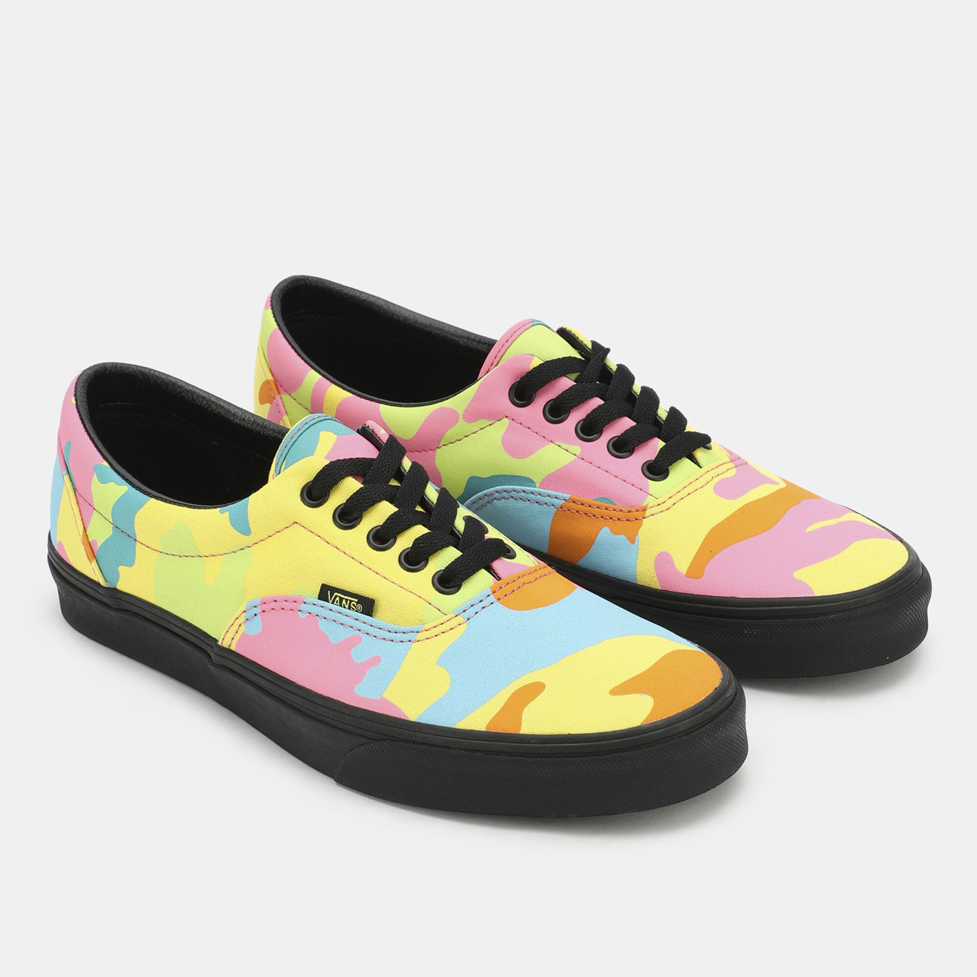 Neon clearance camo vans