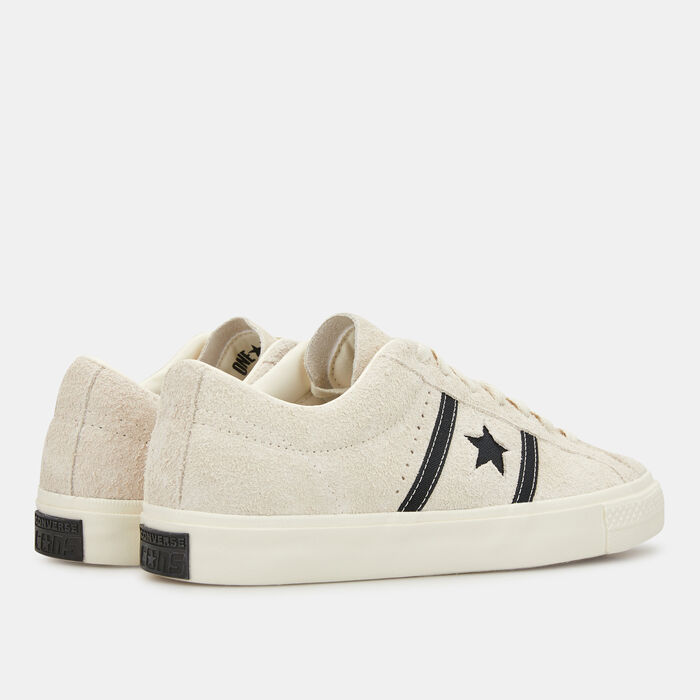 Converse Men's One Star Academy Pro Suede Shoes White image number 3