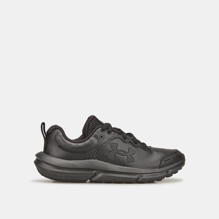 Under Armour Kids' UA Assert 10 Uniform Synthetic Running Shoe (Older Kids) Black Under Armour Kids' UA Assert 10 Uniform Synthetic Running Shoe (Older Kids) Black image number 0