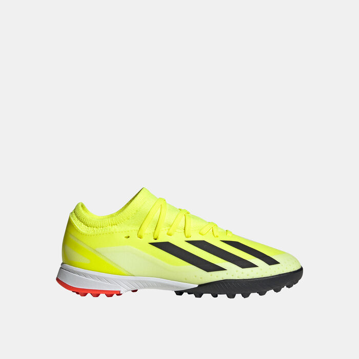 adidas Kids' X Crazyfast League Turf Ground Football Shoes Multi-Color adidas Kids' X Crazyfast League Turf Ground Football Shoes Multi-Color image number 0