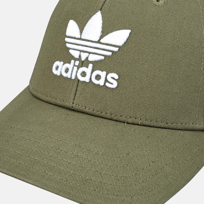 adidas Originals Men's Trefoil Baseball Cap Green adidas Originals Men's Trefoil Baseball Cap Green image number 2