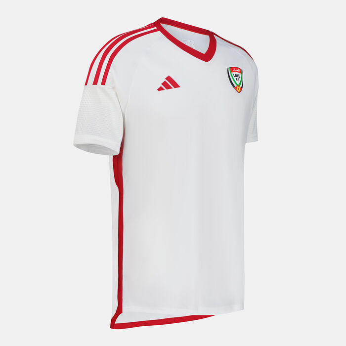 adidas Men's UAE Replica Home Football Jersey - 2024 White adidas Men's UAE Replica Home Football Jersey - 2024 White image number 3