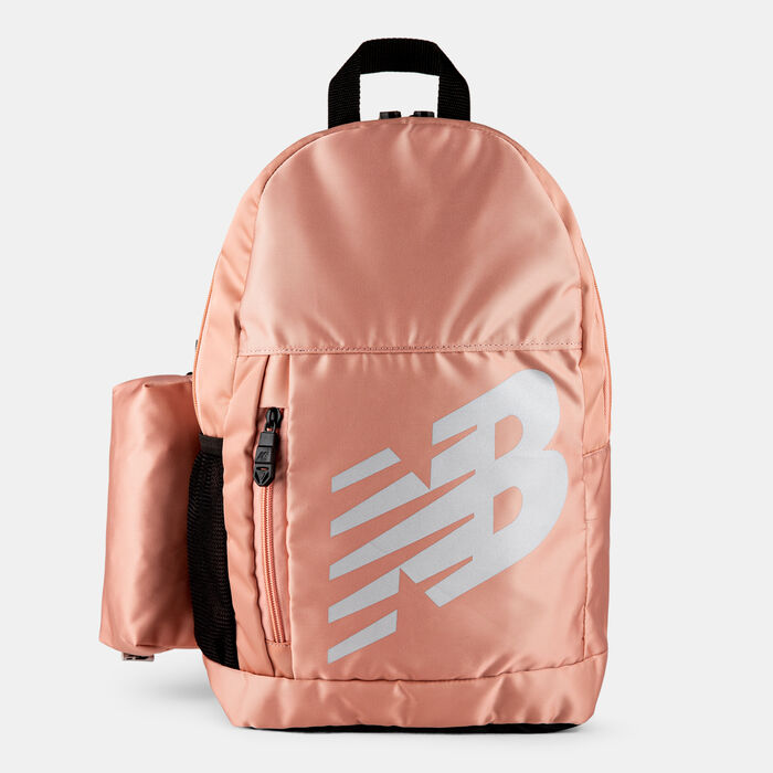 New Balance Kids' Logo Backpack with Pencil Case Pink image number 0