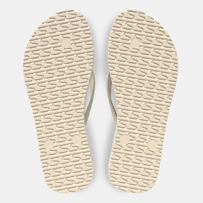 Speedo Women's Logo Flip Flops White