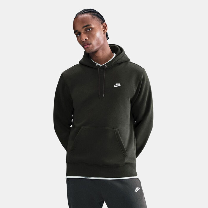 Nike Men's Club Hoodie Green Nike Men's Club Hoodie Green image number 0