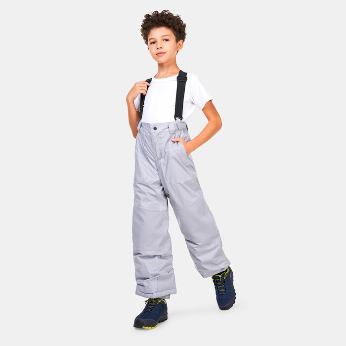 Columbia Kids' Powder Turner™ Suspender Pants Grey Columbia Kids' Powder Turner™ Suspender Pants Grey image number 0