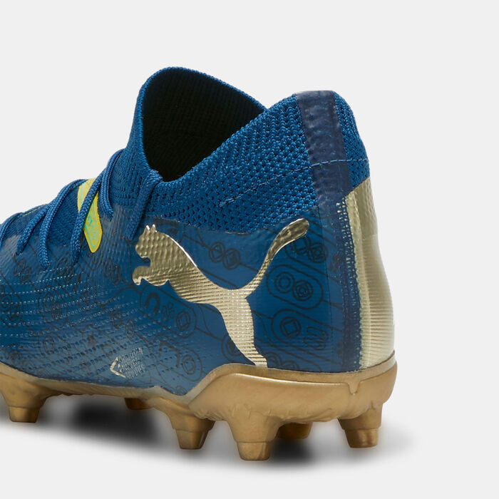 PUMA Kids' Future 7 Match BNA Multi-Ground Football Shoes yellow image number 4
