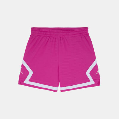 Jordan Kids' Dri-FIT Sport Diamond Basketball Shorts (Older Kids) Pink