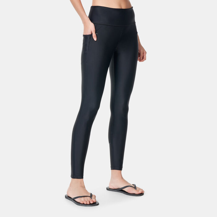 Nike Swim Women's Swim Victory Leggings Black image number 0