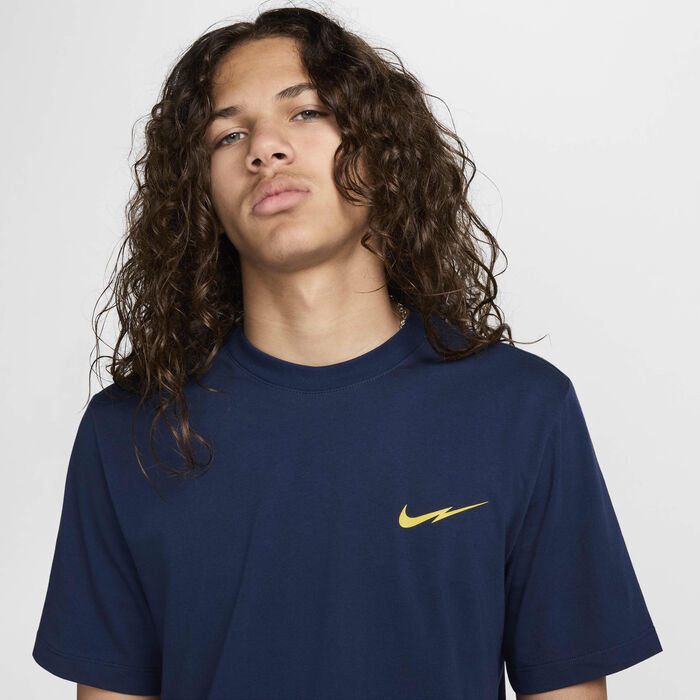 Nike Men's Sportswear T-Shirt Blue Nike Men's Sportswear T-Shirt Blue image number 2