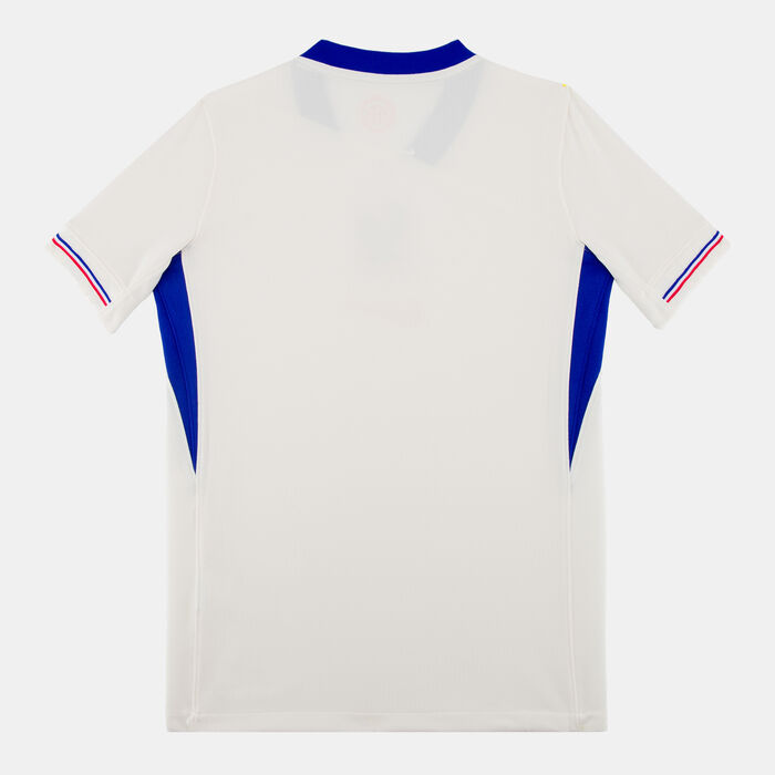 Nike Kids' France 2025 Away Replica Football Jersey (Women's Team) Ivory Nike Kids' France 2025 Away Replica Football Jersey (Women's Team) Ivory image number 1