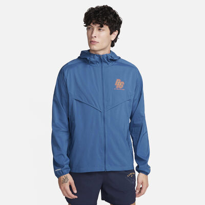 Nike Men's Windrunner Running Energy Repel Jacket Blue Nike Men's Windrunner Running Energy Repel Jacket Blue