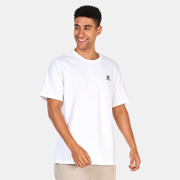 Converse Go-To Embroidered Star Chevron T-Shirt White Converse Go-To Embroidered Star Chevron T-Shirt White image number 0