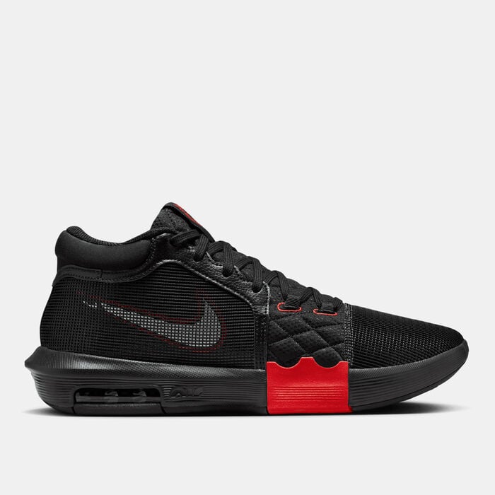 Nike LeBron Witness 8 Basketball Shoes Black Nike LeBron Witness 8 Basketball Shoes Black image number 0