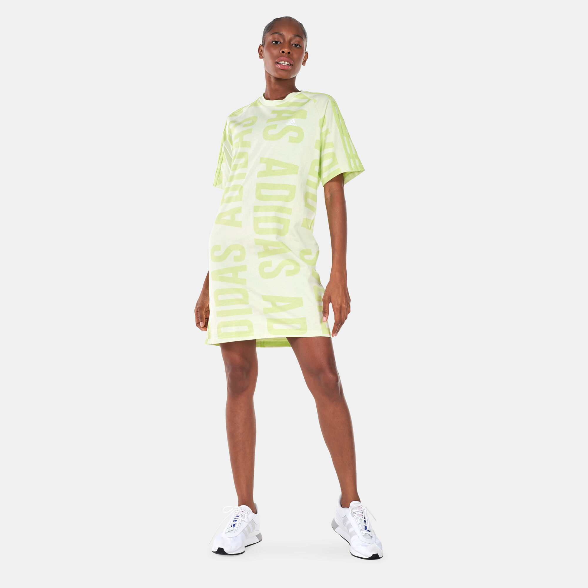 Oversized adidas discount t shirt dress