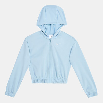 Nike Kids' Therma-FIT Full-Zip Training Hoodie (Older Kids) Green