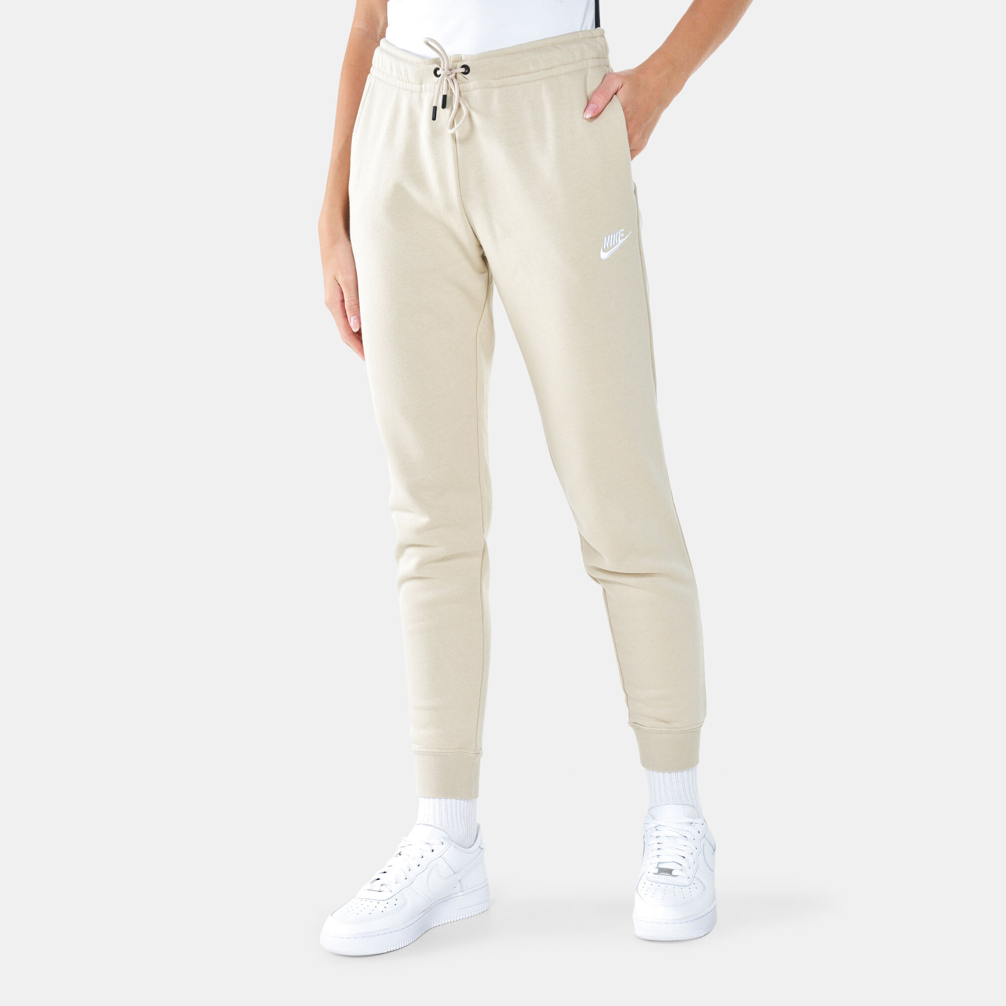 Nike women's sale tapered fleece pants