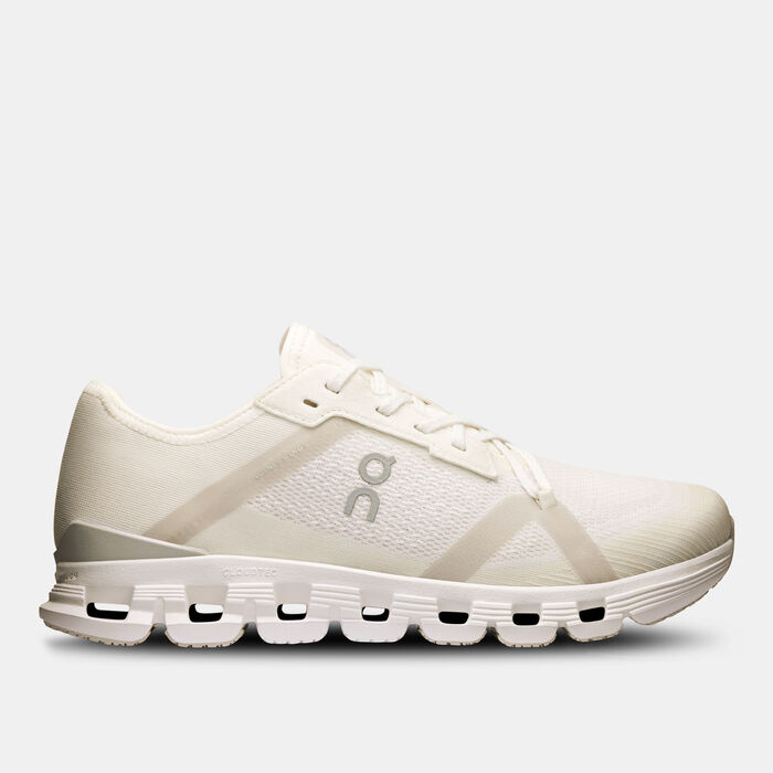 On Women's Cloud X 4 AD Running Shoes White On Women's Cloud X 4 AD Running Shoes White image number 0