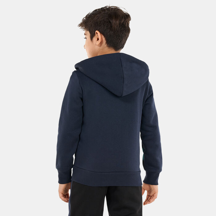 PUMA Kids' Alpha Full-Zip Hoodie (Older Kids) Blue PUMA Kids' Alpha Full-Zip Hoodie (Older Kids) Blue image number 1
