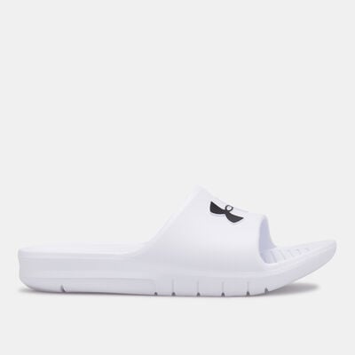 Under Armour Men's Core PTH Slides White Under Armour Men's Core PTH Slides White