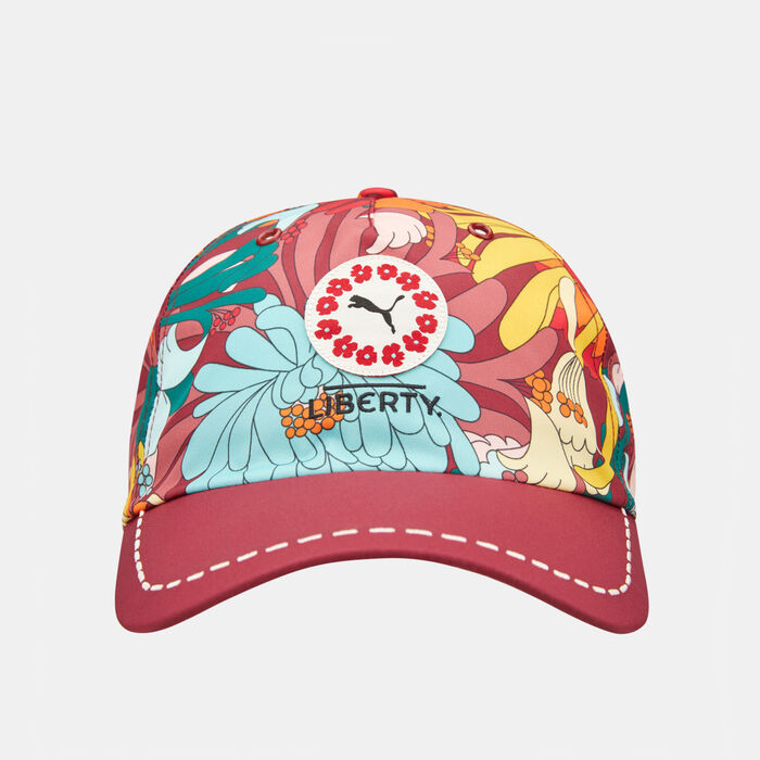 PUMA Women's x LIBERTY Cap Red PUMA Women's x LIBERTY Cap Red image number 0
