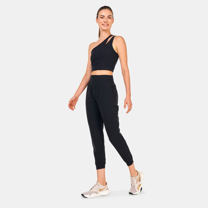 BEYOND YOGA Women's Spacedye Midi Joggers Black BEYOND YOGA Women's Spacedye Midi Joggers Black image number 2