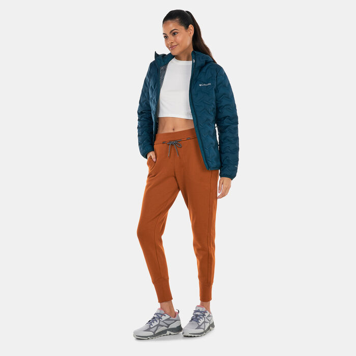 Columbia Women's Delta Ridge™ Down Hooded Jacket Blue Columbia Women's Delta Ridge™ Down Hooded Jacket Blue image number 2