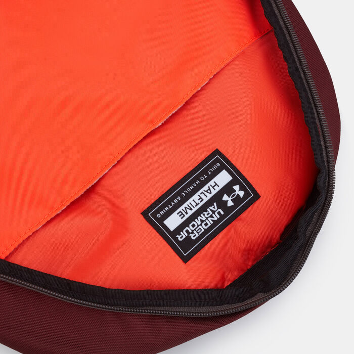 Under Armour UA Halftime Backpack Red Under Armour UA Halftime Backpack Red image number 3