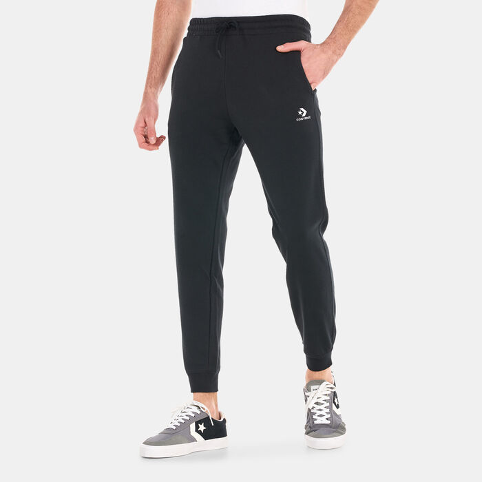 Converse Embroidered Logo Joggers Black Converse Embroidered Logo Joggers Black image number 0