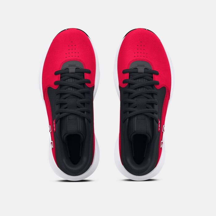 Under Armour Kids' Lockdown 7 Basketball Shoes Red Under Armour Kids' Lockdown 7 Basketball Shoes Red image number 4
