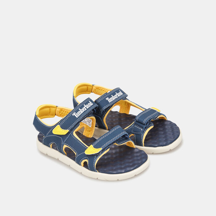 Timberland Kids' Perkins Row 2-Strap Sandals Black Timberland Kids' Perkins Row 2-Strap Sandals Black image number 1