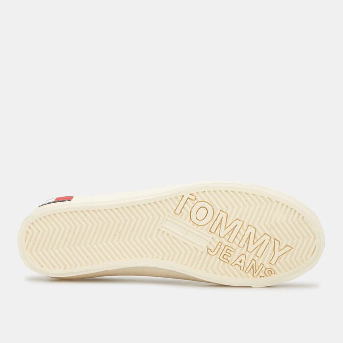 Tommy Hilfiger Women's Vulcanized Flatform Shoe Beige Tommy Hilfiger Women's Vulcanized Flatform Shoe Beige image number 3