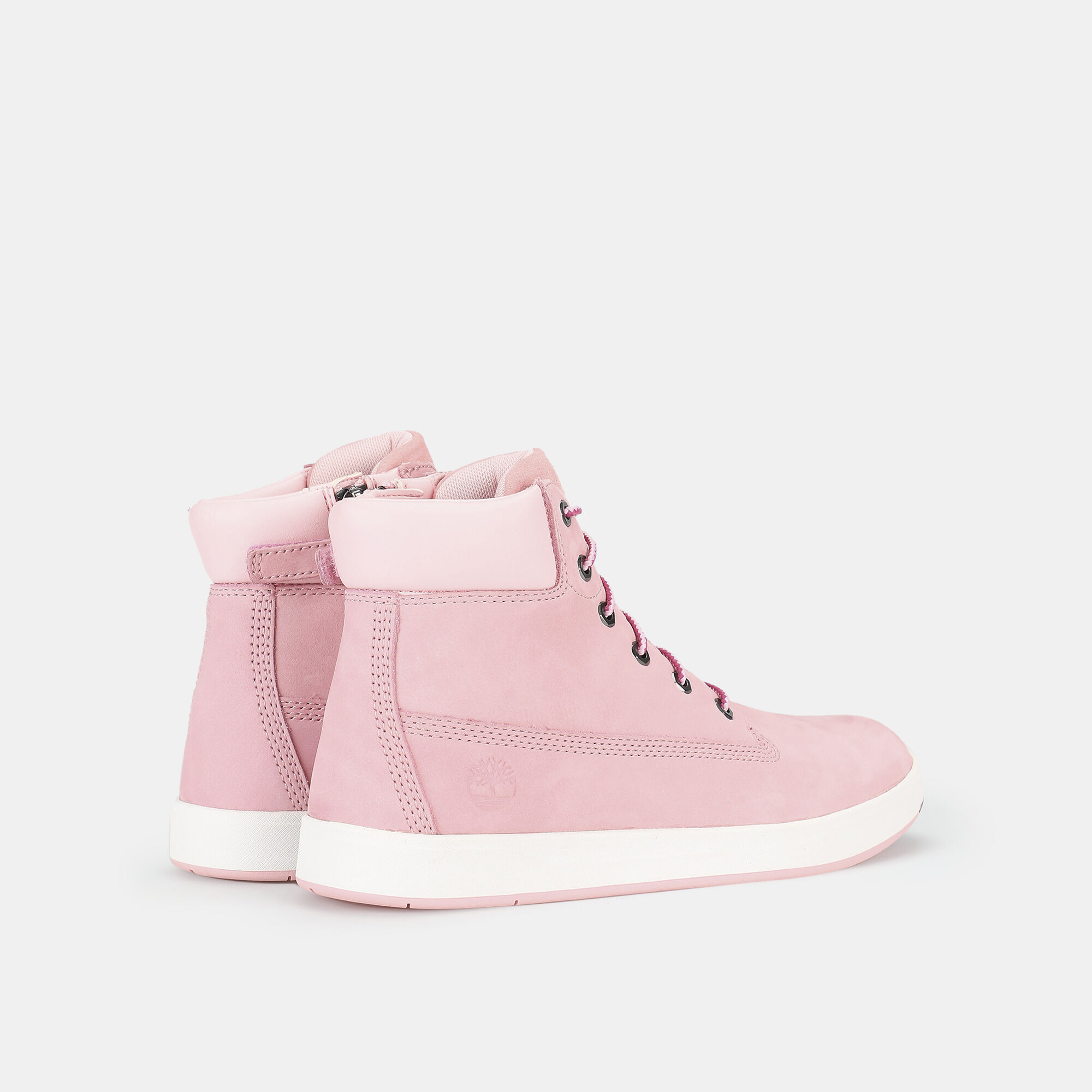 Kids Davis Square 6 Inch Boot Pink Timberland in KSA SSS
