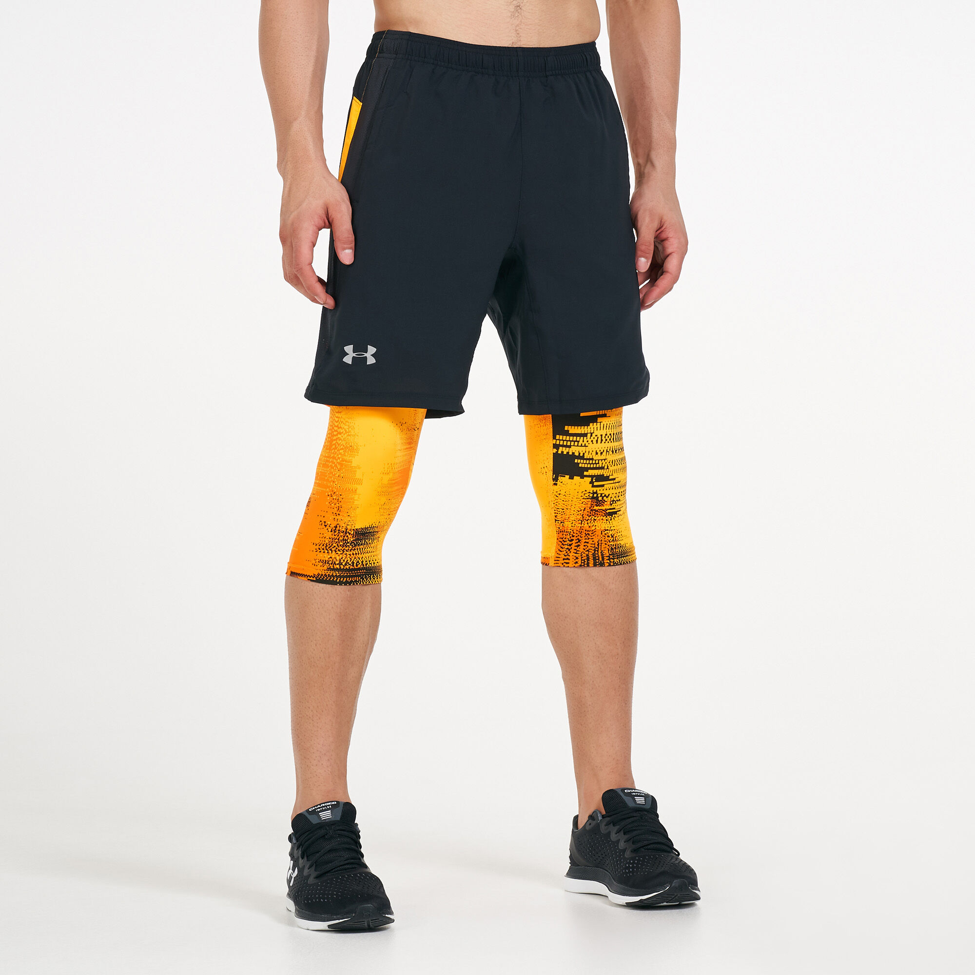 Long under outlet armour shorts