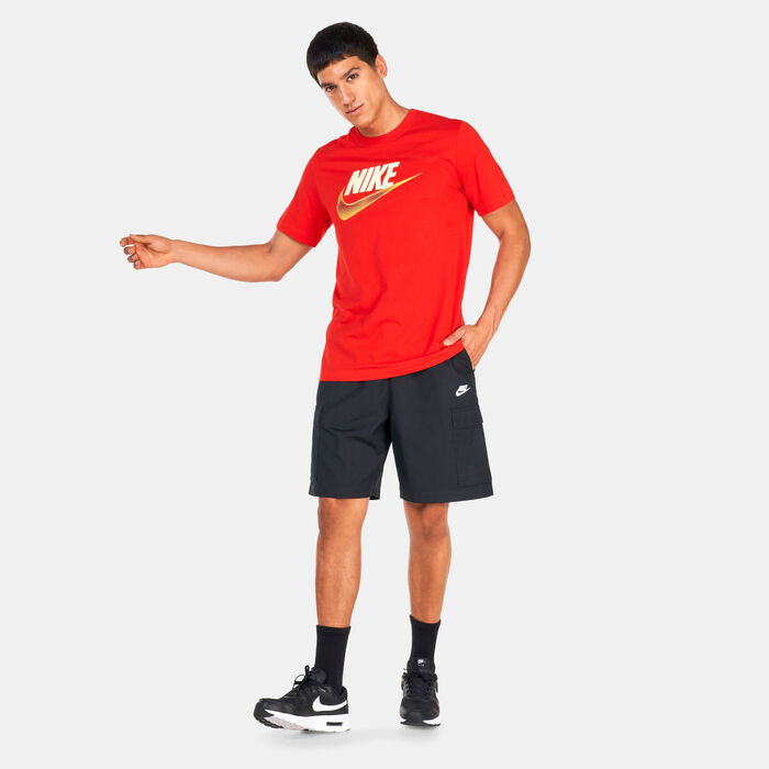 Nike Men's Club Woven Cargo Shorts Black Nike Men's Club Woven Cargo Shorts Black image number 2