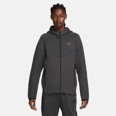Nike Men's Sportswear Tech Fleece Windrunner Full-Zip Hoodie Grey Nike Men's Sportswear Tech Fleece Windrunner Full-Zip Hoodie Grey