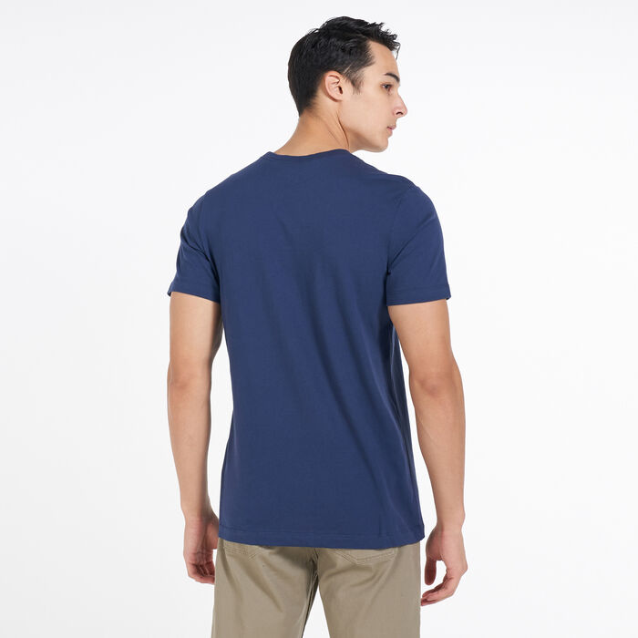 Nike Men's Sportswear Club T-Shirt Blue Nike Men's Sportswear Club T-Shirt Blue image number 1