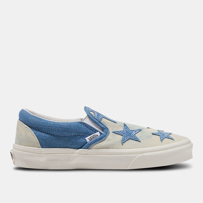 Vans Classic Slip-On Unisex Shoes Blue Vans Classic Slip-On Unisex Shoes Blue image number 0