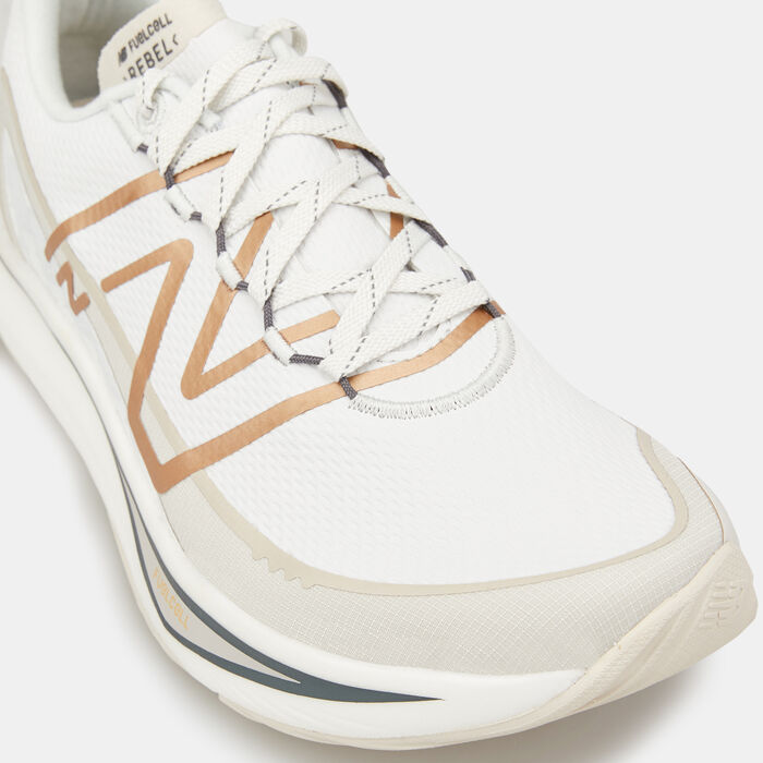 New Balance Men's FuelCell Rebel v3 Permafrost Shoes yellow New Balance Men's FuelCell Rebel v3 Permafrost Shoes yellow image number 5