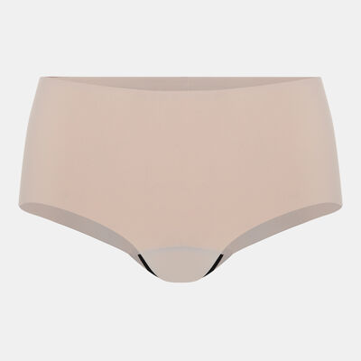 Nike Women's Bodyshirt Period Leak Protection Underwear Beige Nike Women's Bodyshirt Period Leak Protection Underwear Beige