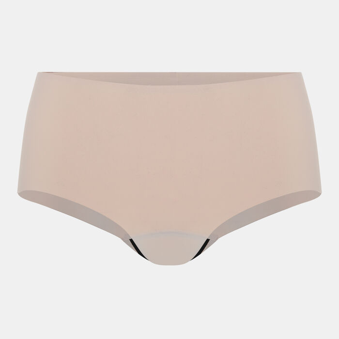 Nike Women's Bodyshirt Period Leak Protection Underwear Beige Nike Women's Bodyshirt Period Leak Protection Underwear Beige image number 0