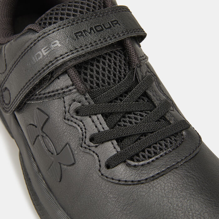 Under Armour Kids' UA Assert 10 AC Uniform Synthetic Running Shoe (Younder Kids) Black image number 5