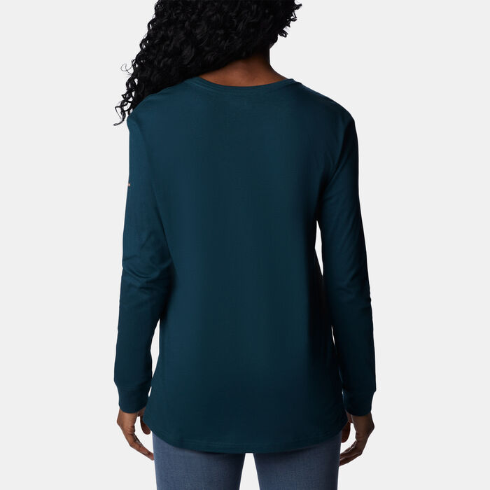 Columbia Women's North Cascades™ Long Sleeve T-shirt Blue Columbia Women's North Cascades™ Long Sleeve T-shirt Blue image number 1