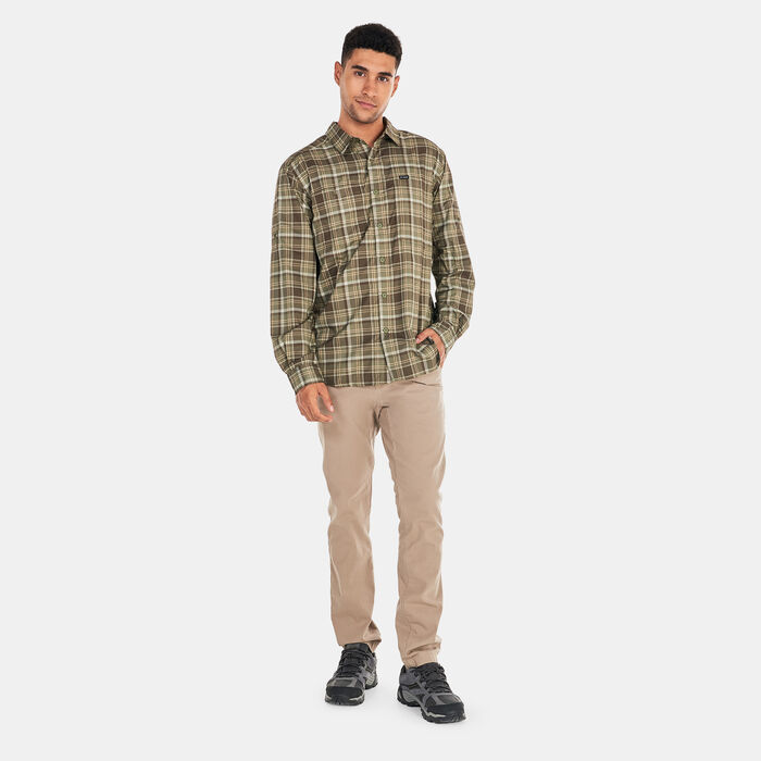 Columbia Men's Silver Ridge™ Utility Lite Plaid Shirt Green Columbia Men's Silver Ridge™ Utility Lite Plaid Shirt Green image number 2