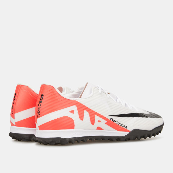 Nike Men's Mercurial Vapor 15 Academy Turf Ground Football Shoes White Nike Men's Mercurial Vapor 15 Academy Turf Ground Football Shoes White image number 2