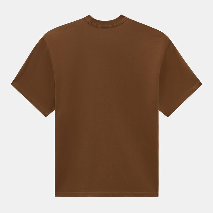Vans Men's Checker Icon T-Shirt Brown Vans Men's Checker Icon T-Shirt Brown image number 1