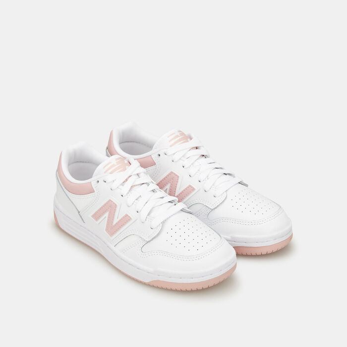 New Balance Kids' BB480 Shoes White New Balance Kids' BB480 Shoes White image number 1