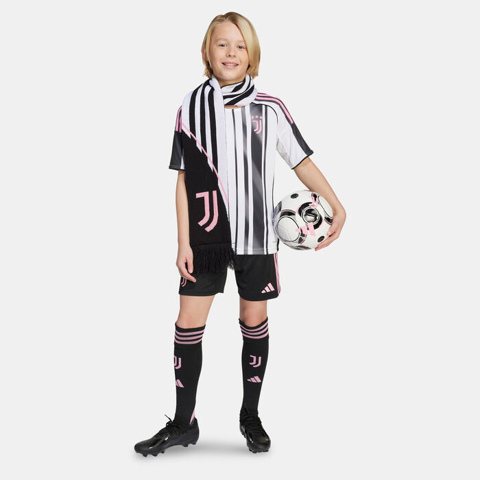 adidas Kids' Juventus 25/26 Home Replica Football Jersey White adidas Kids' Juventus 25/26 Home Replica Football Jersey White image number 1