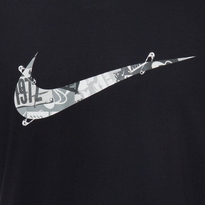 Nike Men's Dri-FIT Running T-Shirt Black Nike Men's Dri-FIT Running T-Shirt Black image number 2
