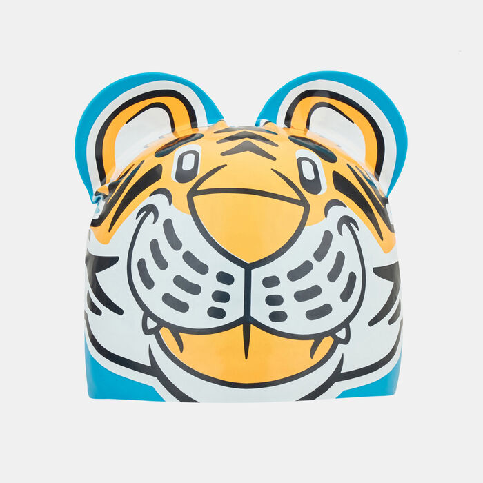 Speedo Kids' Printed Swimming Cap Orange Speedo Kids' Printed Swimming Cap Orange image number 0